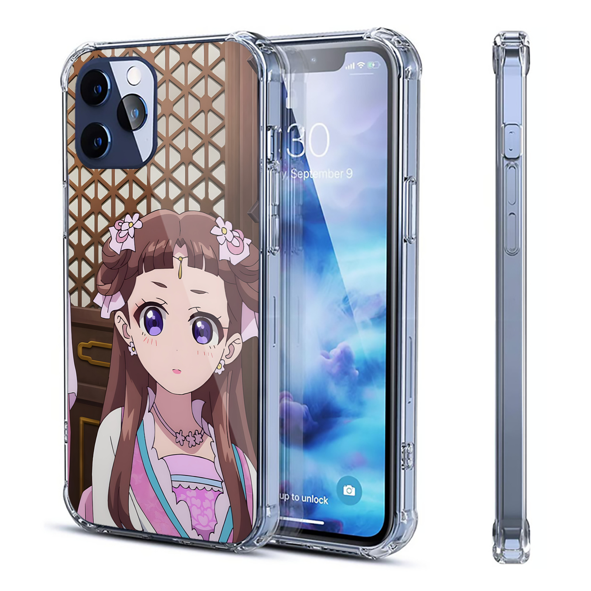 （画像用） 薬屋のひとりごと The Apothecary Diaries 【iPhone 12シリーズ対応】透明スマホケース（クリアソフトケース）